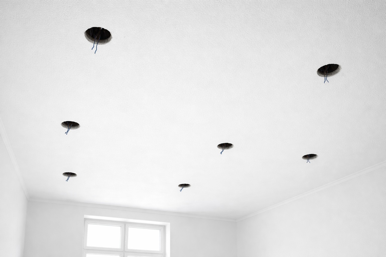Vorher - Elektroinstallation